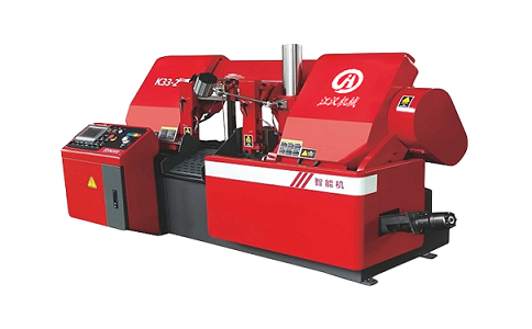 新龙卧式带锯床切削金属时出现打齿的原因是什么？